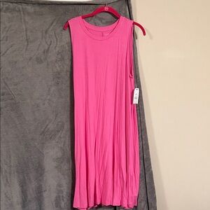 Pink Sleeveless Dress